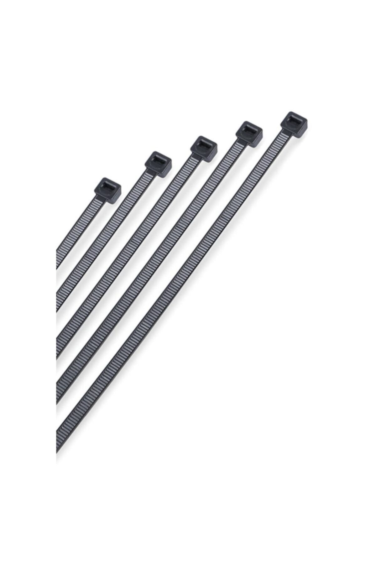 BY AKDEMİR HAND TOOLS Cırt Kelepçe Siyah 4.8*400mm 100 Adet