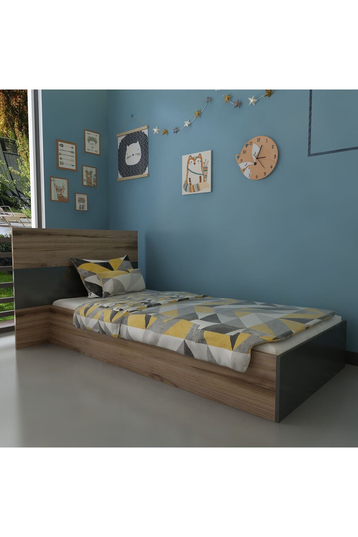 Myniture Trend Karyola Q4023-6 Antrasit Çırağan