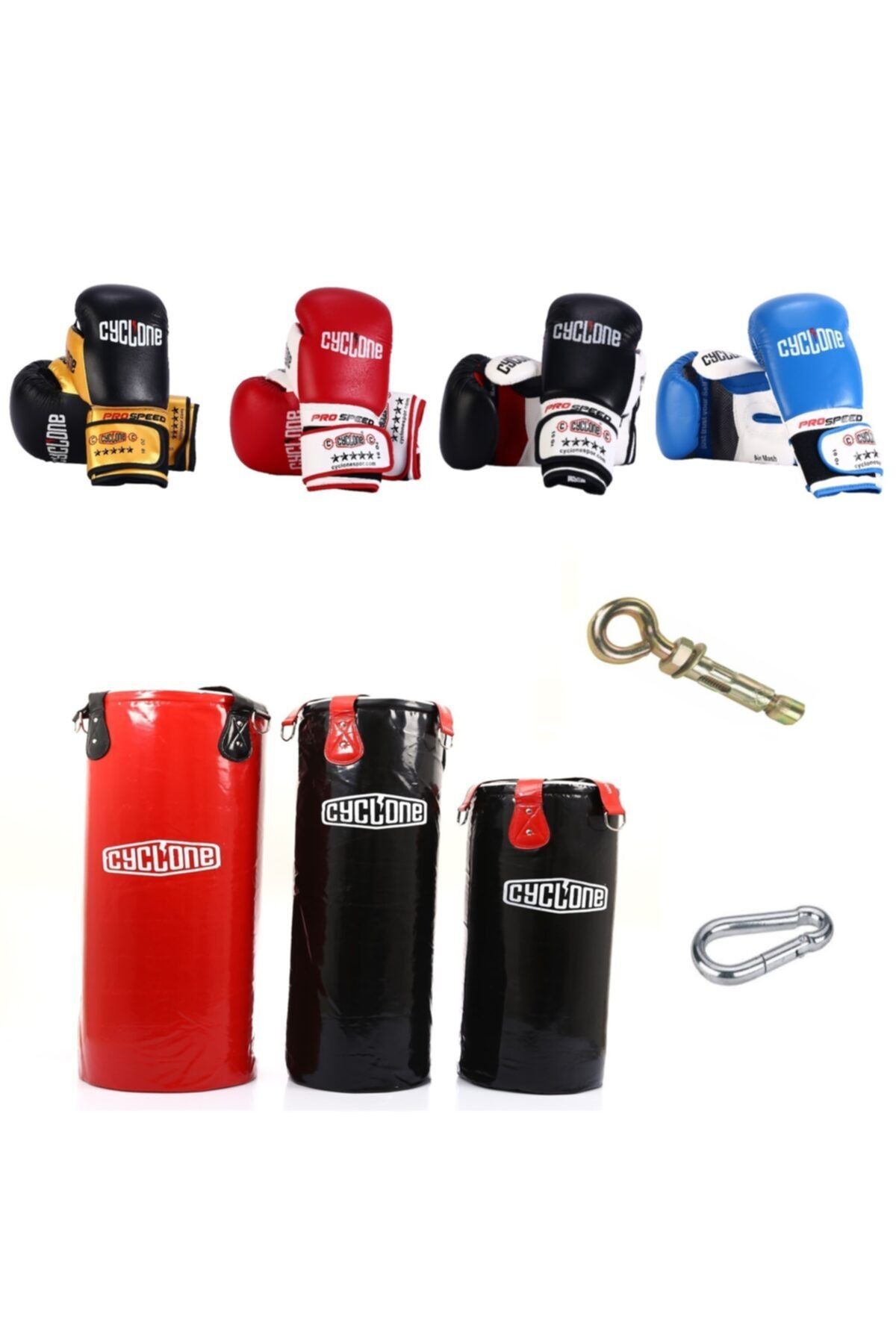 CYCLONE Pro Speed Boks Eldiveni Boş Kum Torba Hediyeli 120x30
