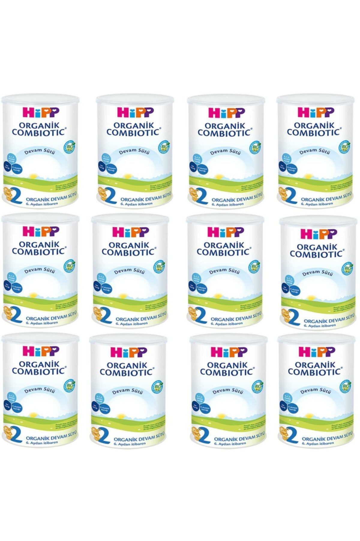 hipp 2 organik combiotic devam sutu 350 gr 12 adet fiyati yorumlari trendyol