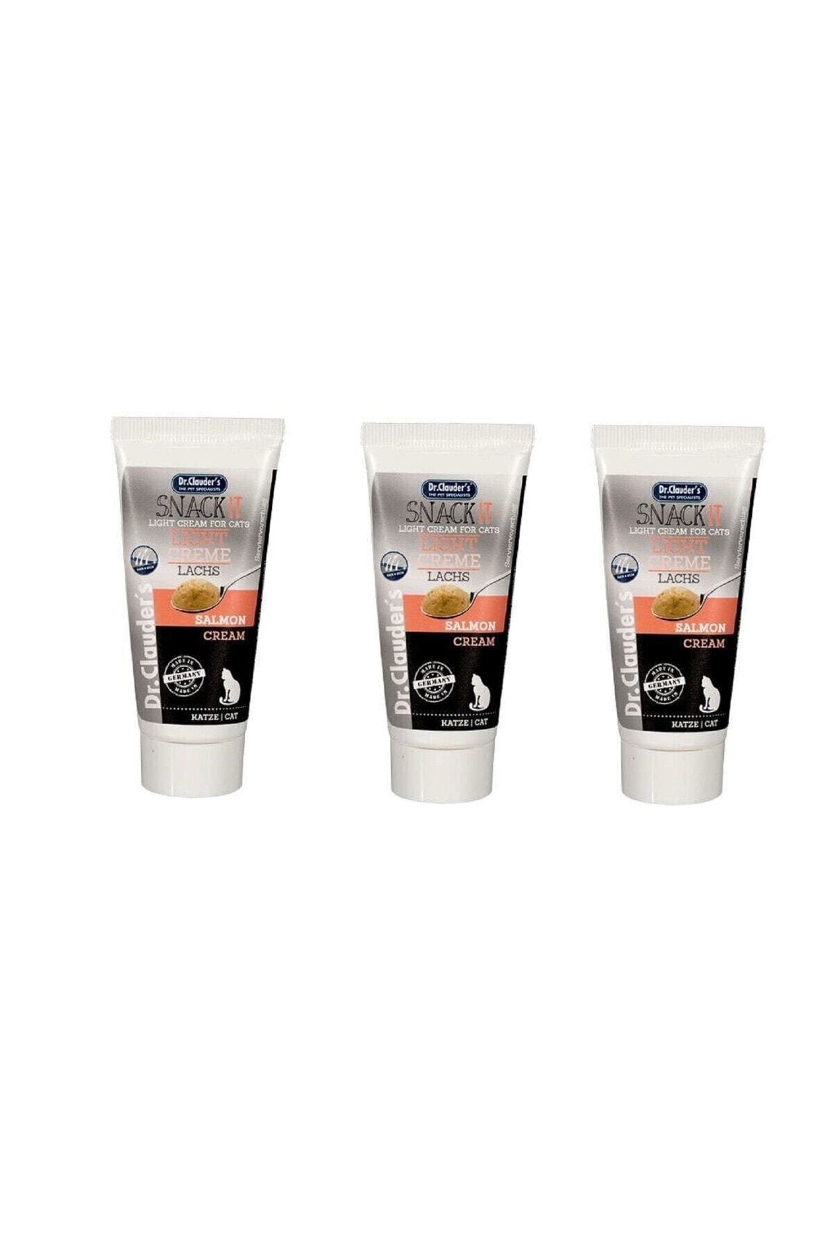 Dr. Clauder Snack It Somonlu Kedi Ödül Macunu 35 gr X 3 Adet