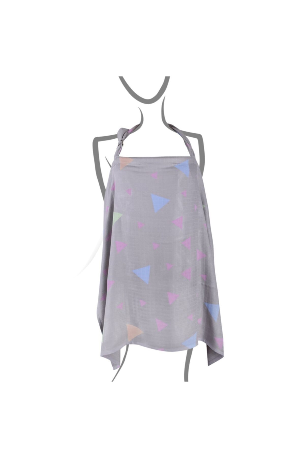 Bebekish Üçgen Bambu Emzirme Önlüğü