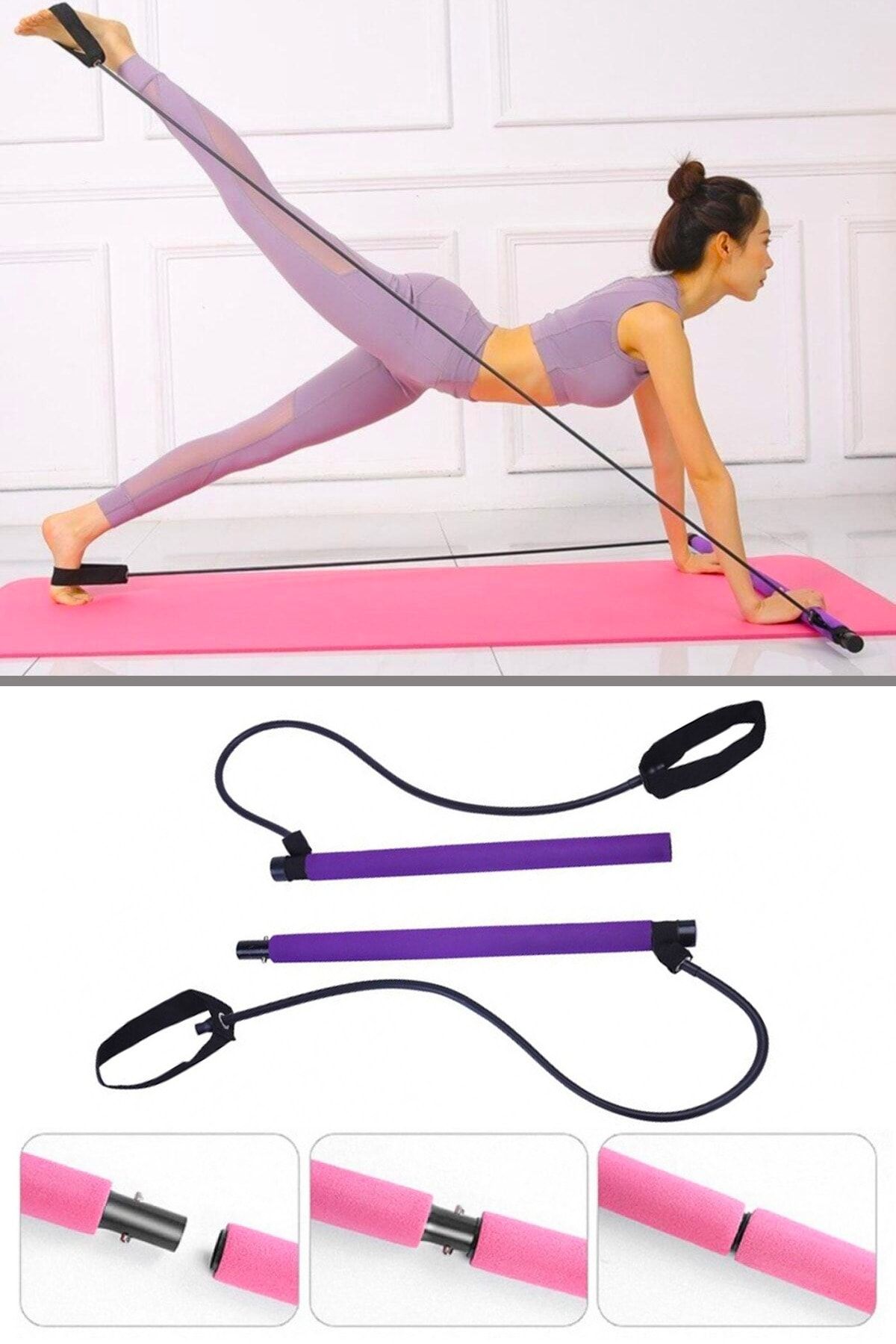 Toptanpro Pilates Studio Spor Aleti Egzersiz Çubuğu