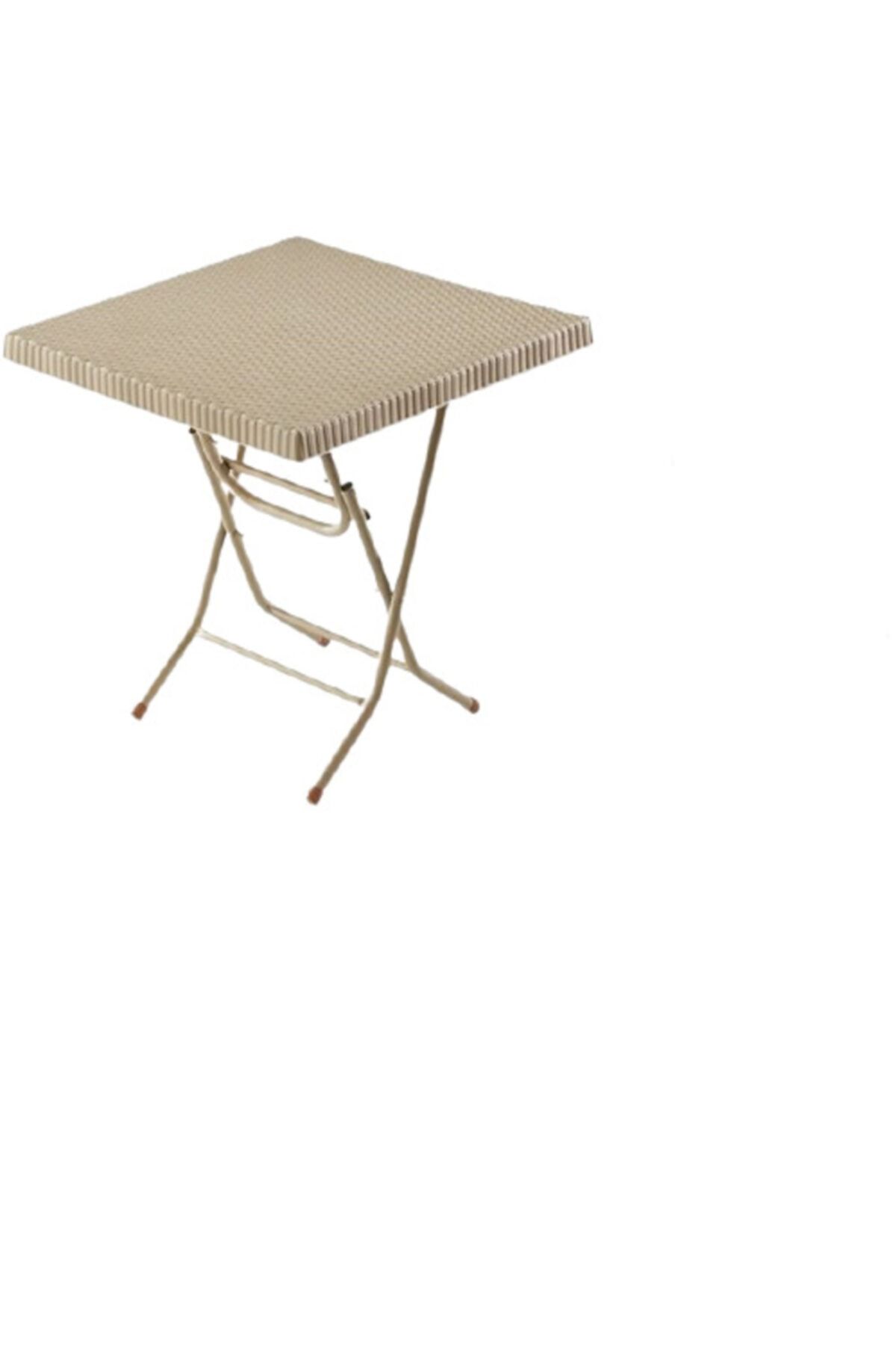 Comfort Rattan Balkon Plaj Büfe Bahçe Masası 75*75