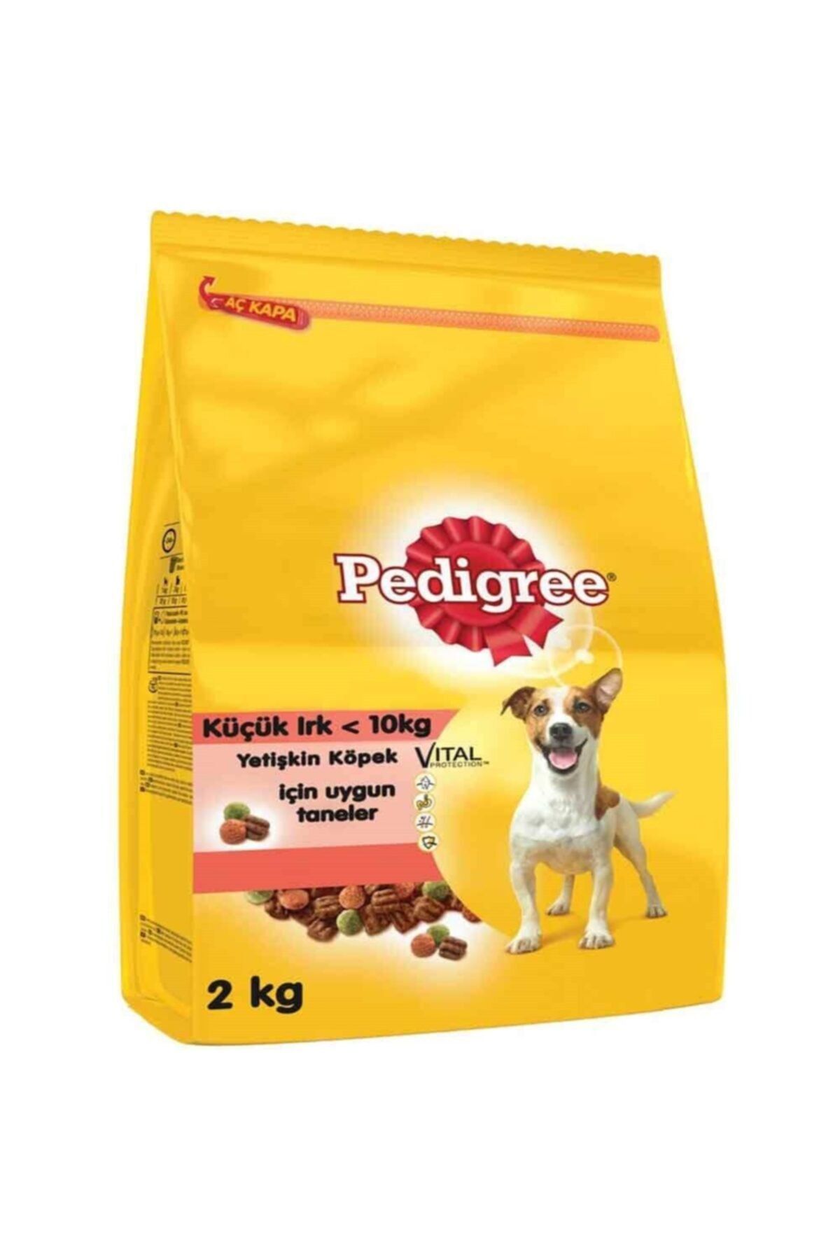 Pedigree Sığır Etli Ve Sebzeli Küçük Irk Köpek Maması 2 Kg