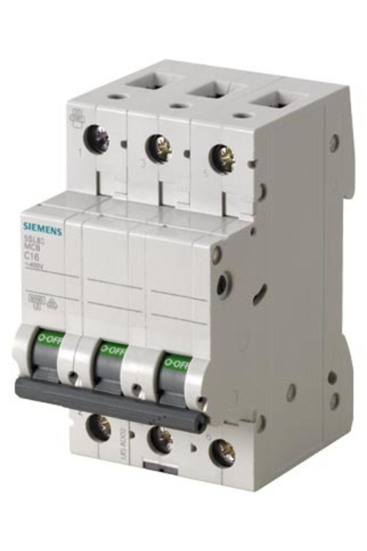 Siemens Otomatik Sigorta 5sl6363-7 3 Fazlı 63a C Tipi 6ka