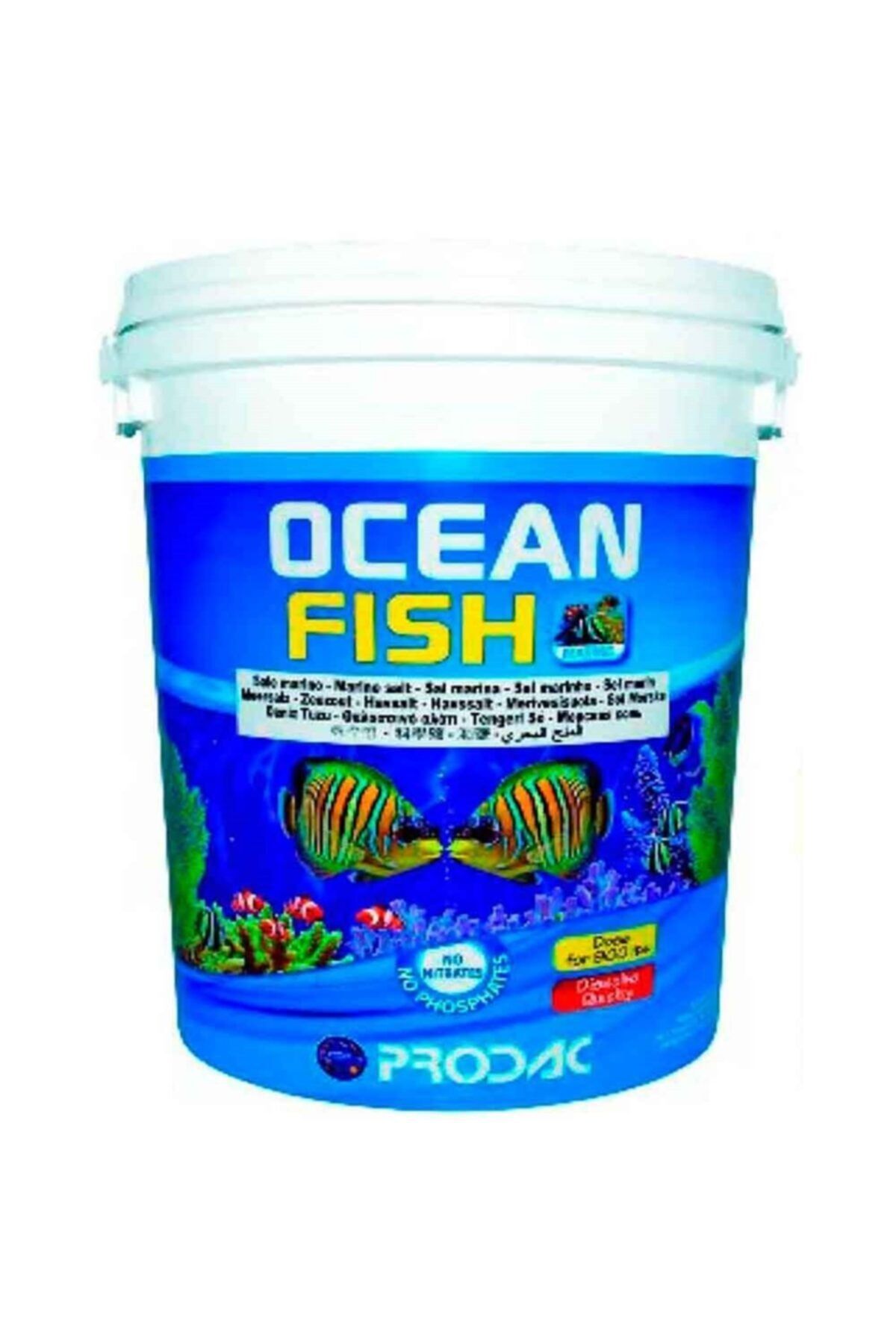 Prodac Ocean Fish Deniz Akvaryumu Tuzu 20 Kg 600 Lt