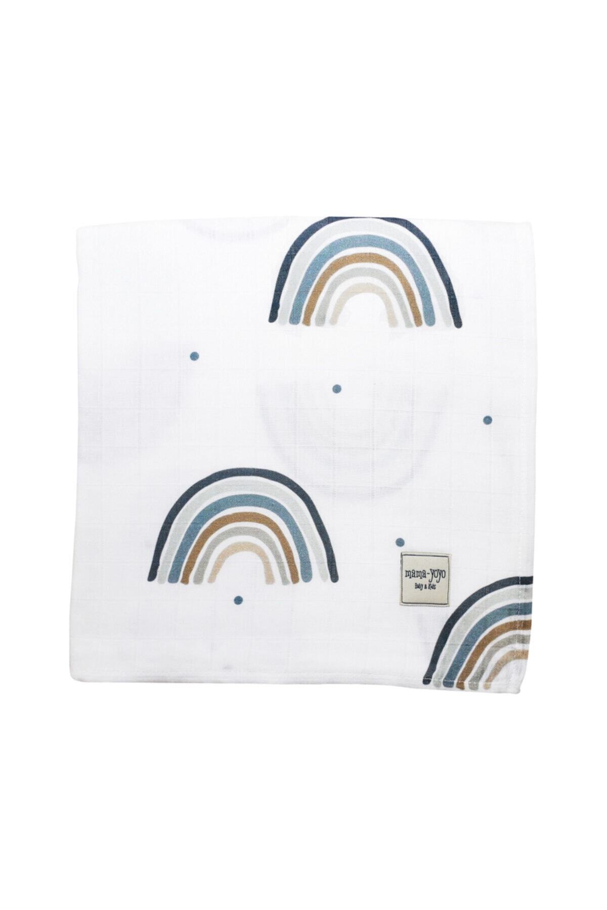 Mama Yoyo Baby&Kids Çok Amaçlı Organik Müslin Örtü Pamuk