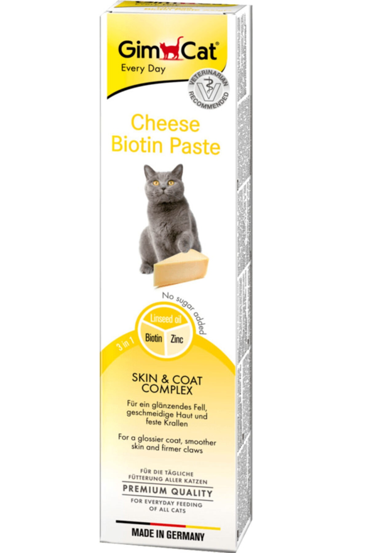 Gimcat Cheese Paste Peynirli Biotin Kedi Macunu 50 Gr