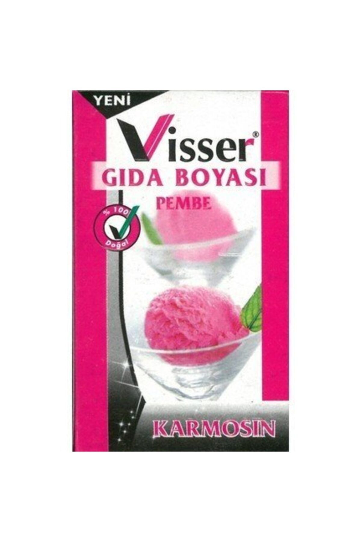 Visser Gıda Boyası Pembe