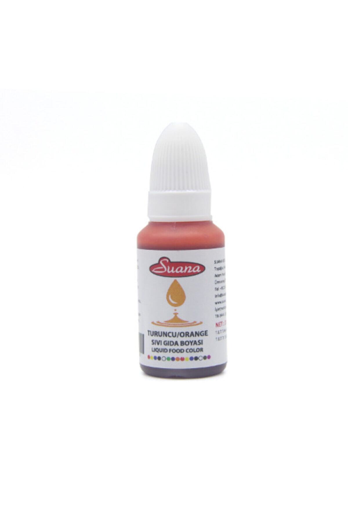 Elit parti Suana Sıvı Gıda Boyası Turuncu (20 Ml)