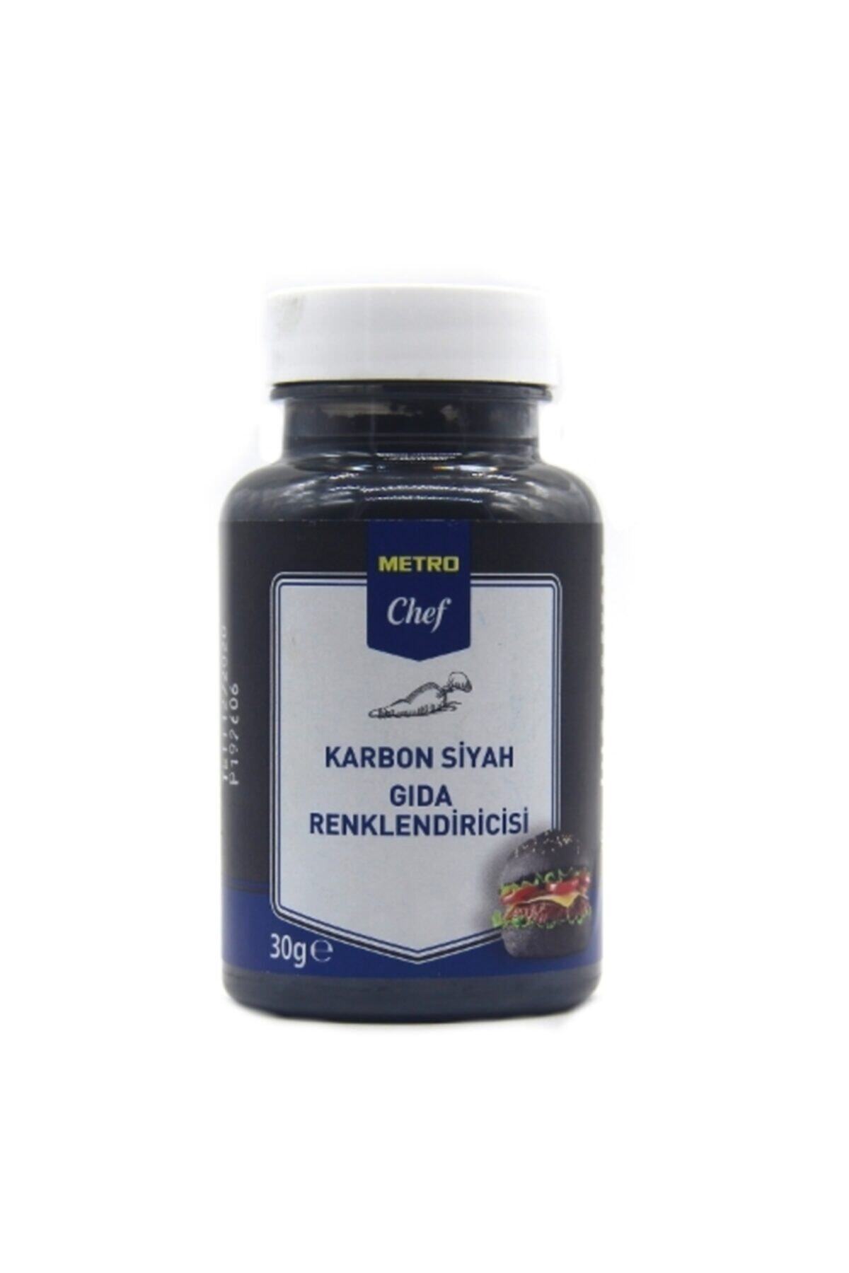 Metro Chef Karbon Siyah Gıda Renklendiricisi (30 G)