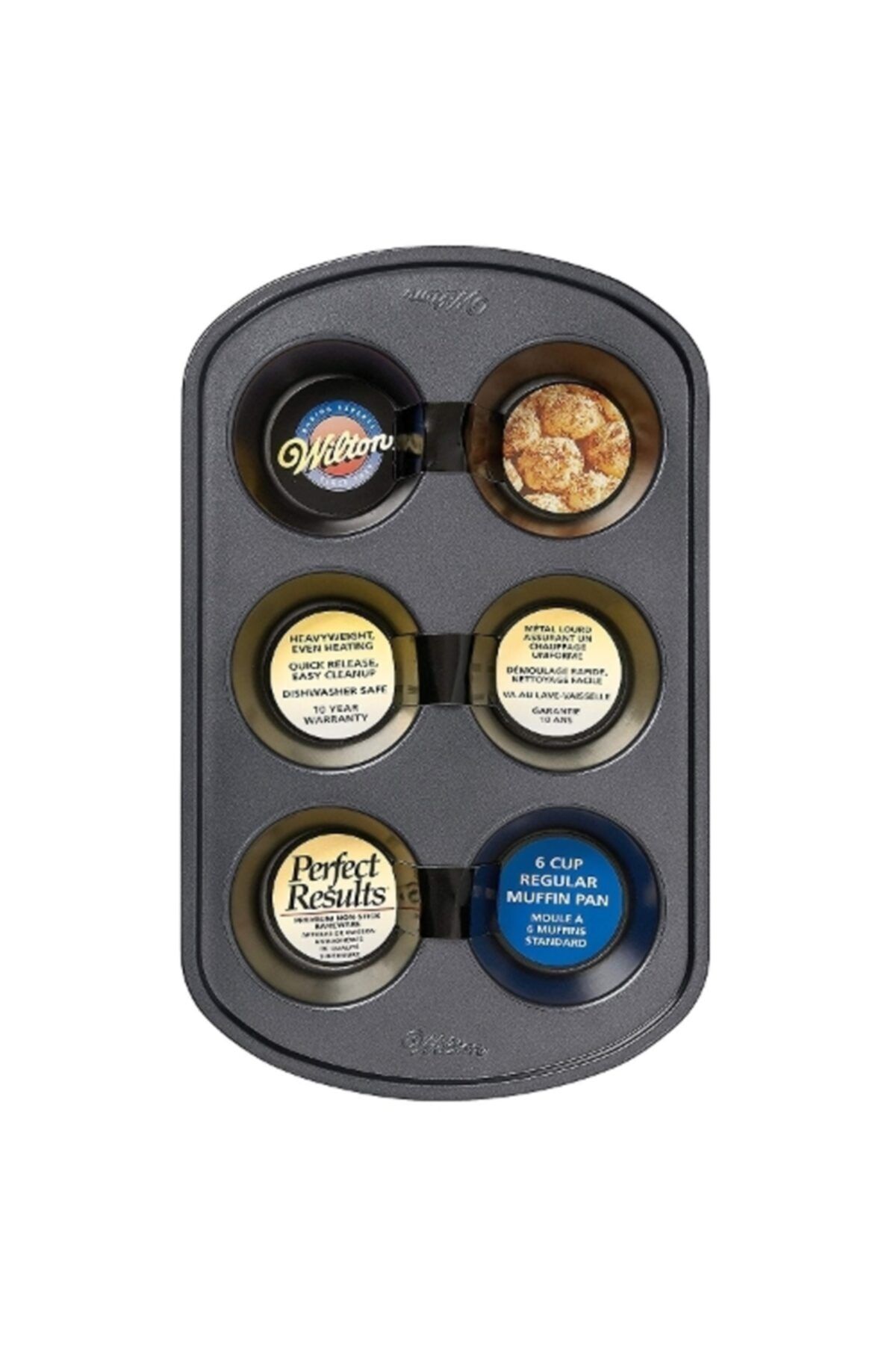 wilton Muffin Tepsisi 2105-6788 (6 Bölme)