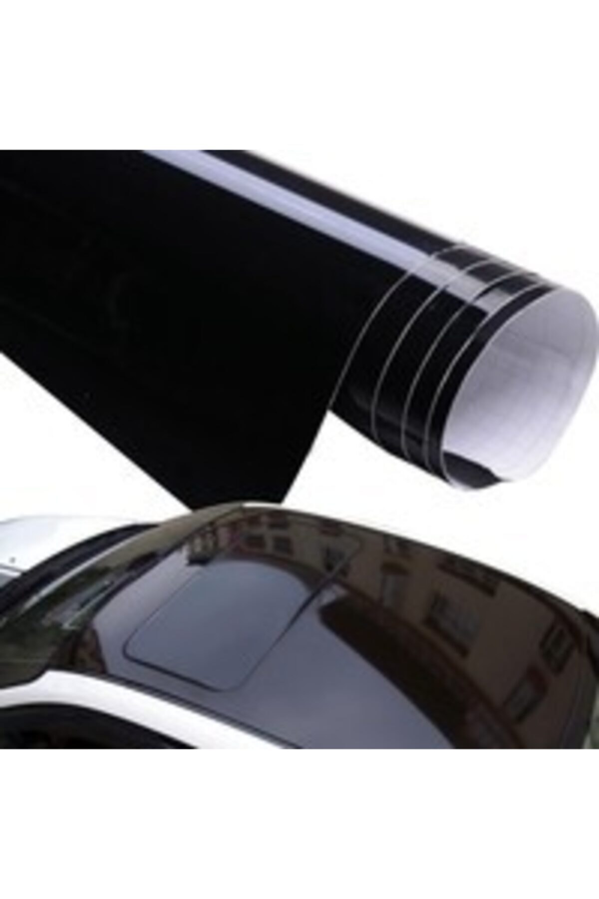 BOZMET Araç Tavan Folyosu Piano Black Korumalı Ve Jelatinli Hava Kanallı 135x1mt