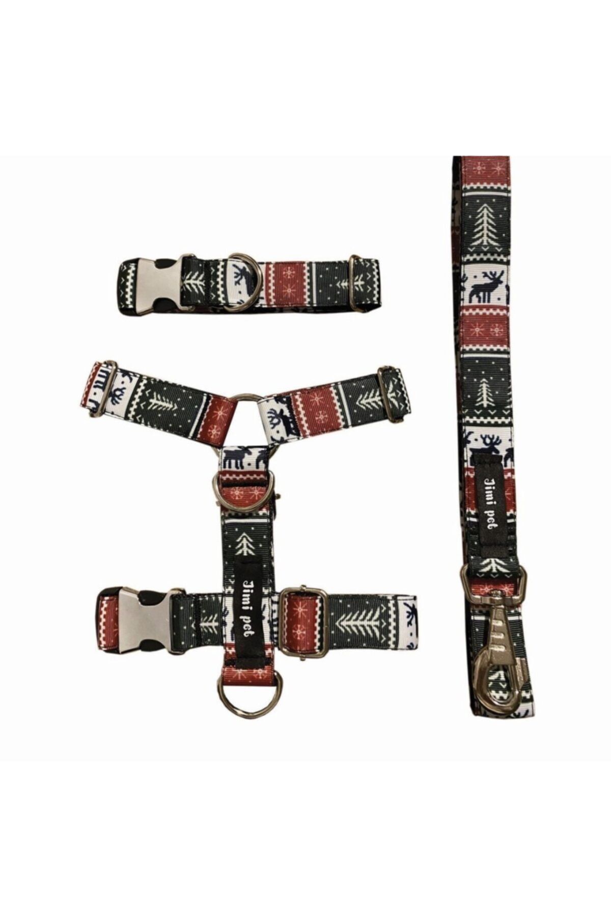 Jimi pet Tasma Seti Small Beden X-mas Rudolph Model