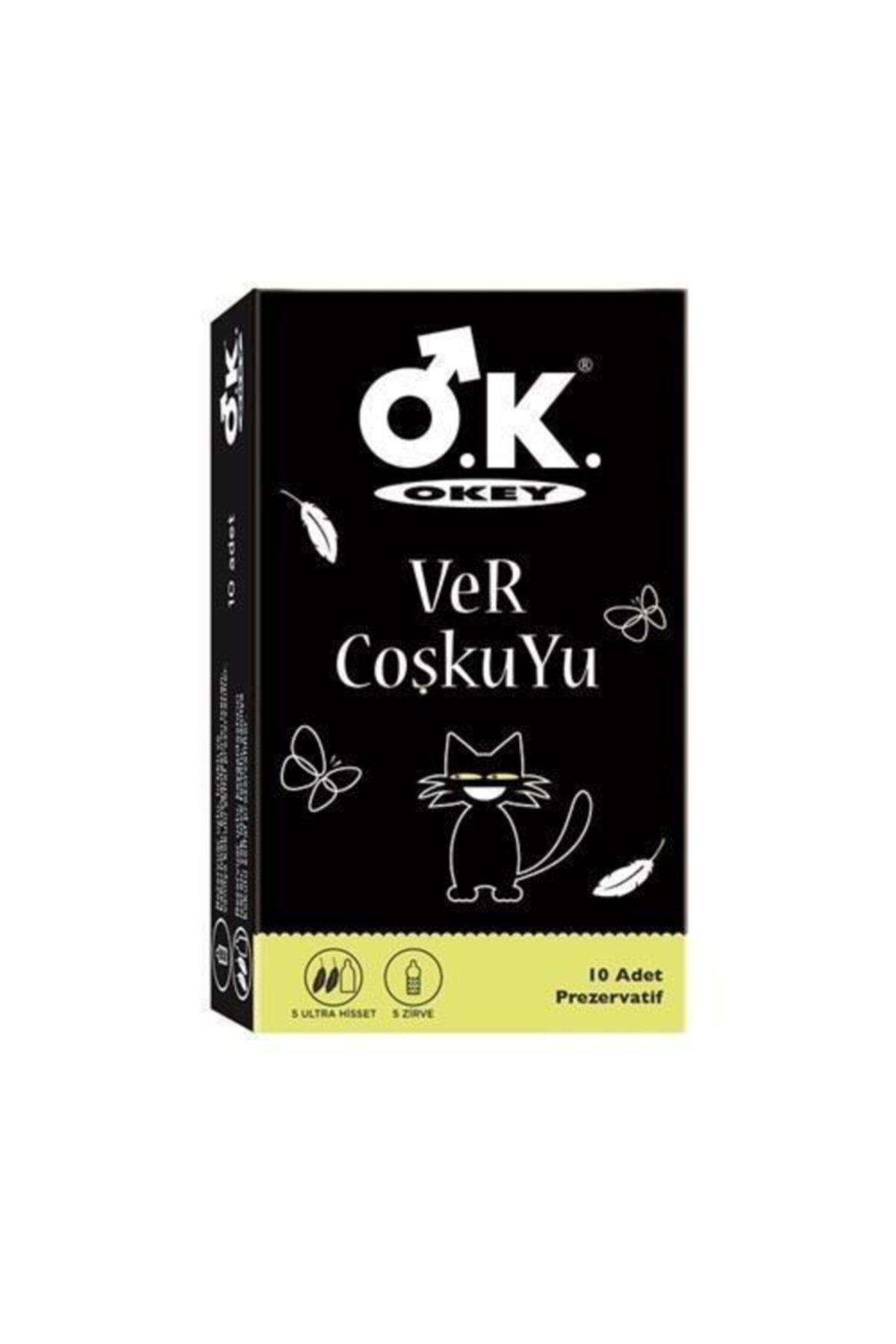 Okey Prezervatif Ver Coşkuyu 10 Lu