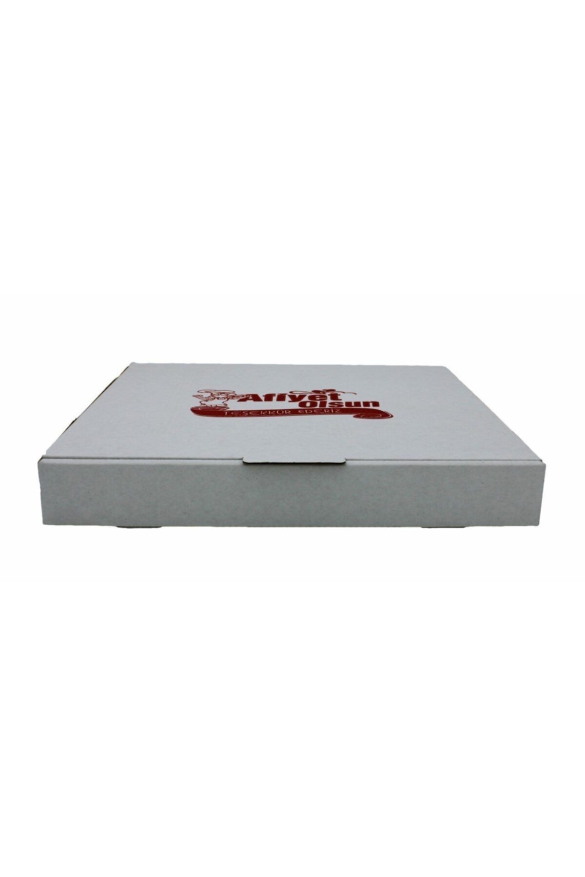 PACK Pizza Kutusu Beyaz 100 Adet 40x40 Cm.