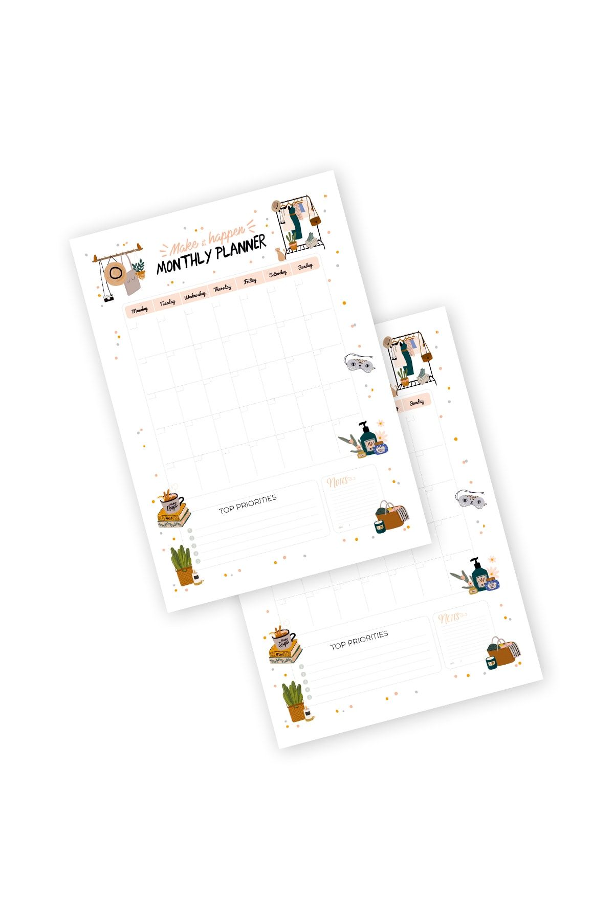 YAPRAK Haftalık Planlayıcı - Monthly Planner