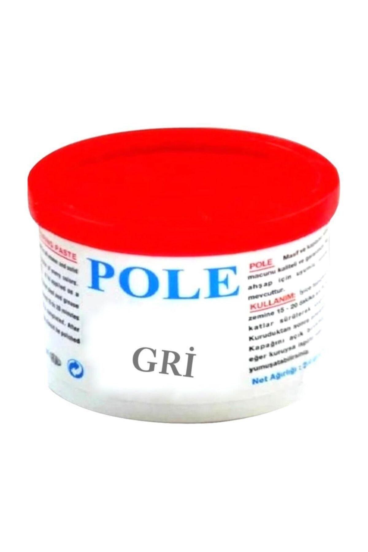 POLE Gri Renk Ahşap Mobilya Tamir Dolgu Macunu