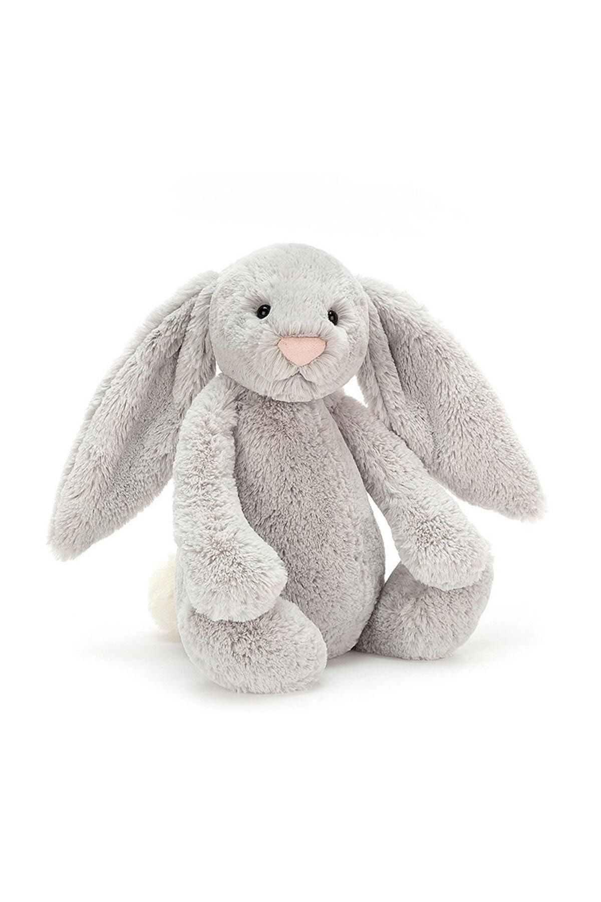 Jellycat Bashful Gri Tavşan Büyük Boy 36 cm