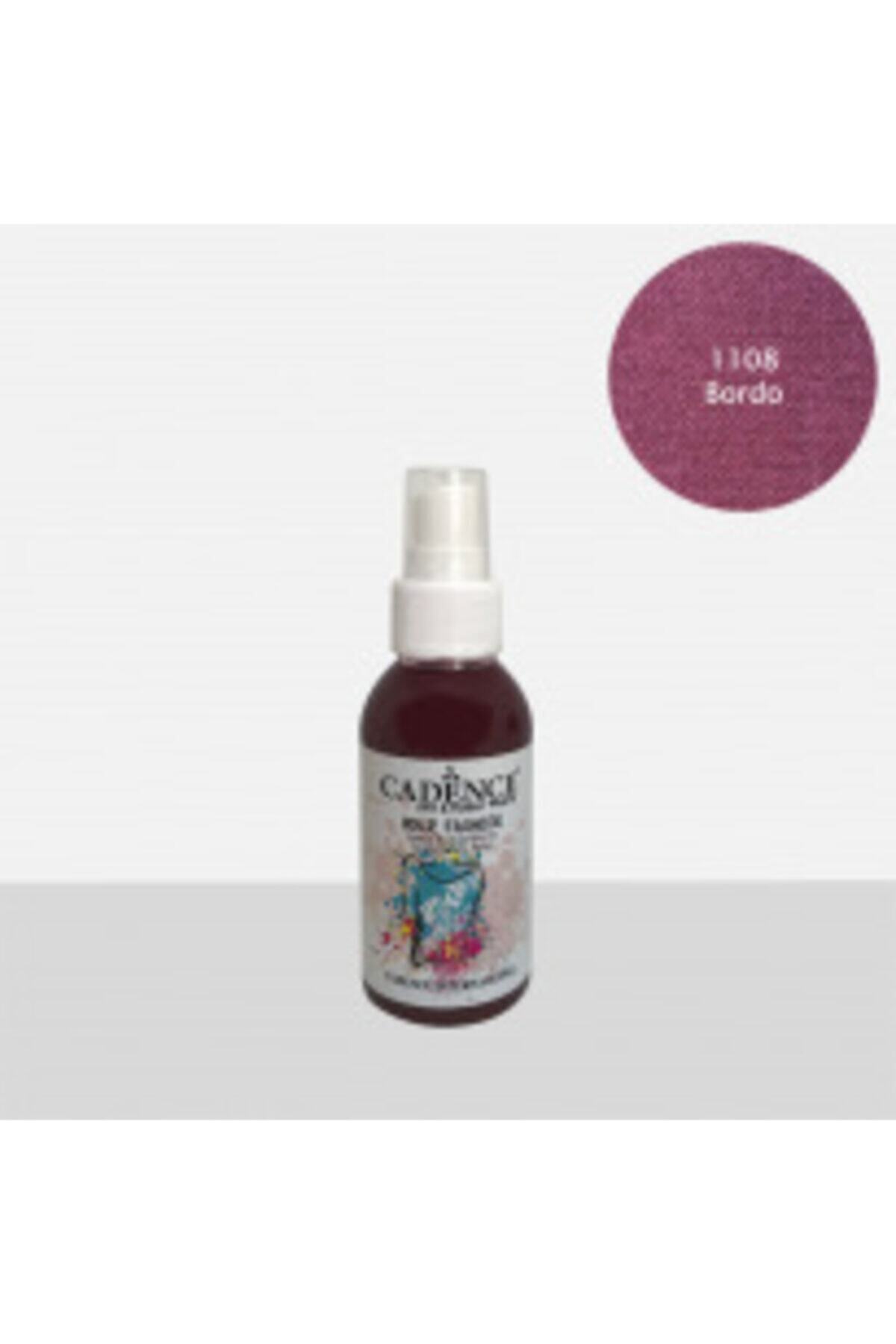 Cadence 1108 Bordo Sprey Kumaş Boyası