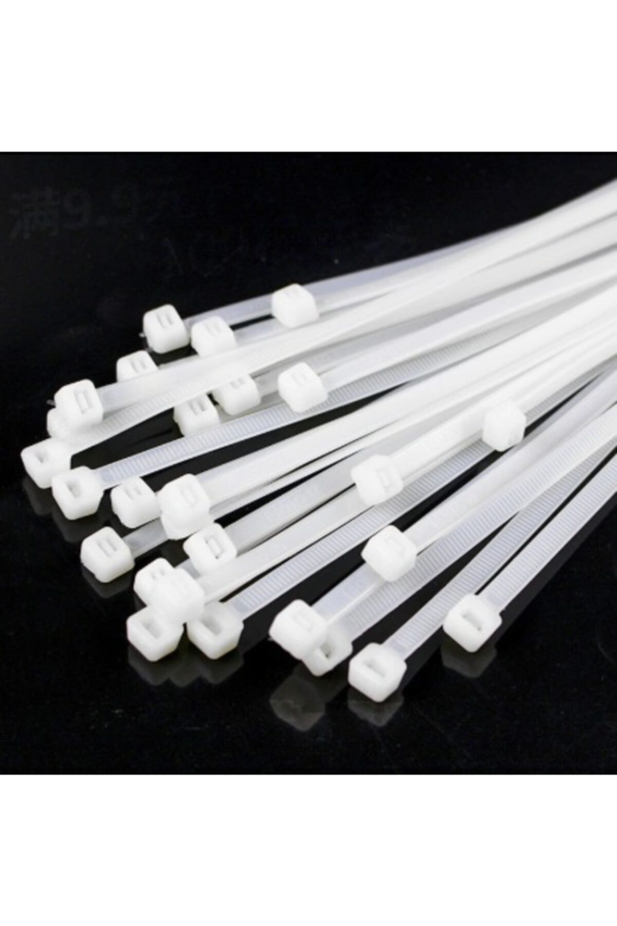 Ekodoğa Plastik Kelepçe 3 Paket 300 Adet Cırt Kelepçe 2,5x140 mm Uzunluk 14 cm Kablo Bağı Plastik Cırt