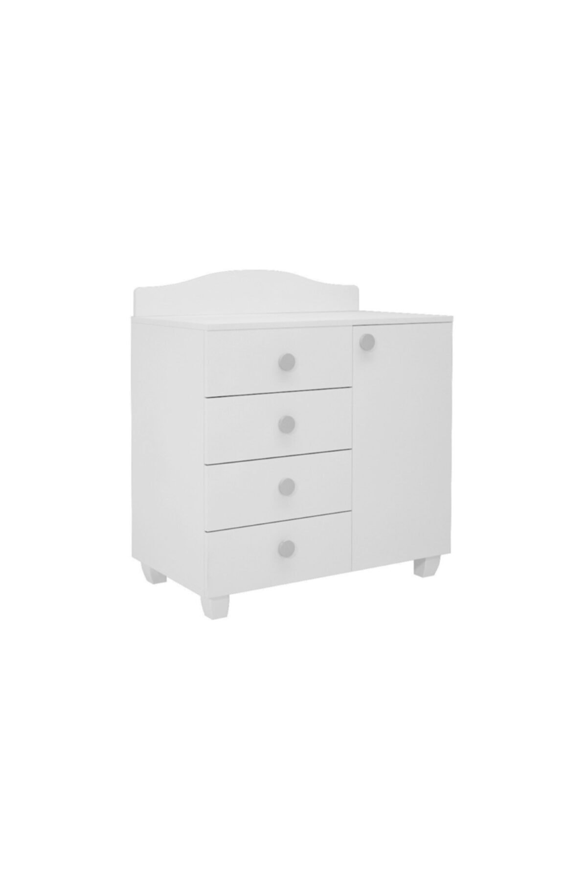Afilli 4 Cekmeceli Ve Kapakli Tamami Mdf Sifonyer Beyaz Fiyati Yorumlari Trendyol
