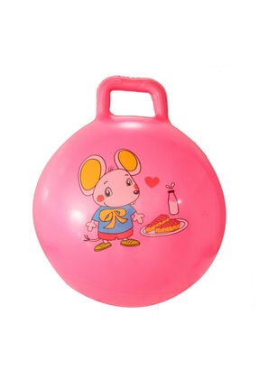 Renkli Desenli Zıpzıp Top Image 3