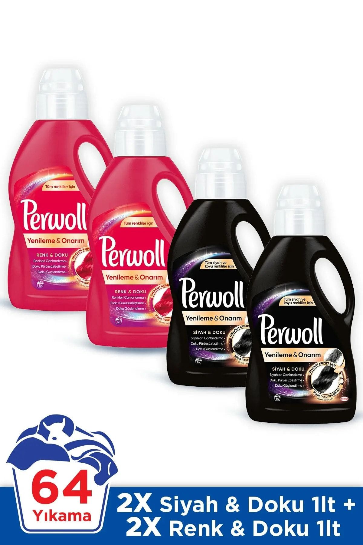 perwoll hassas bakim sivi camasir deterjani 4x 1l 64 yikama 2 siyah 2 renkli giysiler icin yenileme onarim fiyati yorumlari trendyol