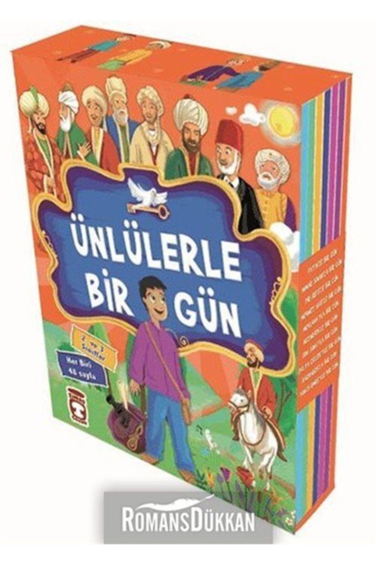 Timas Cocuk Unlulerle Bir Gun 10 Kitap Takim Trendyol