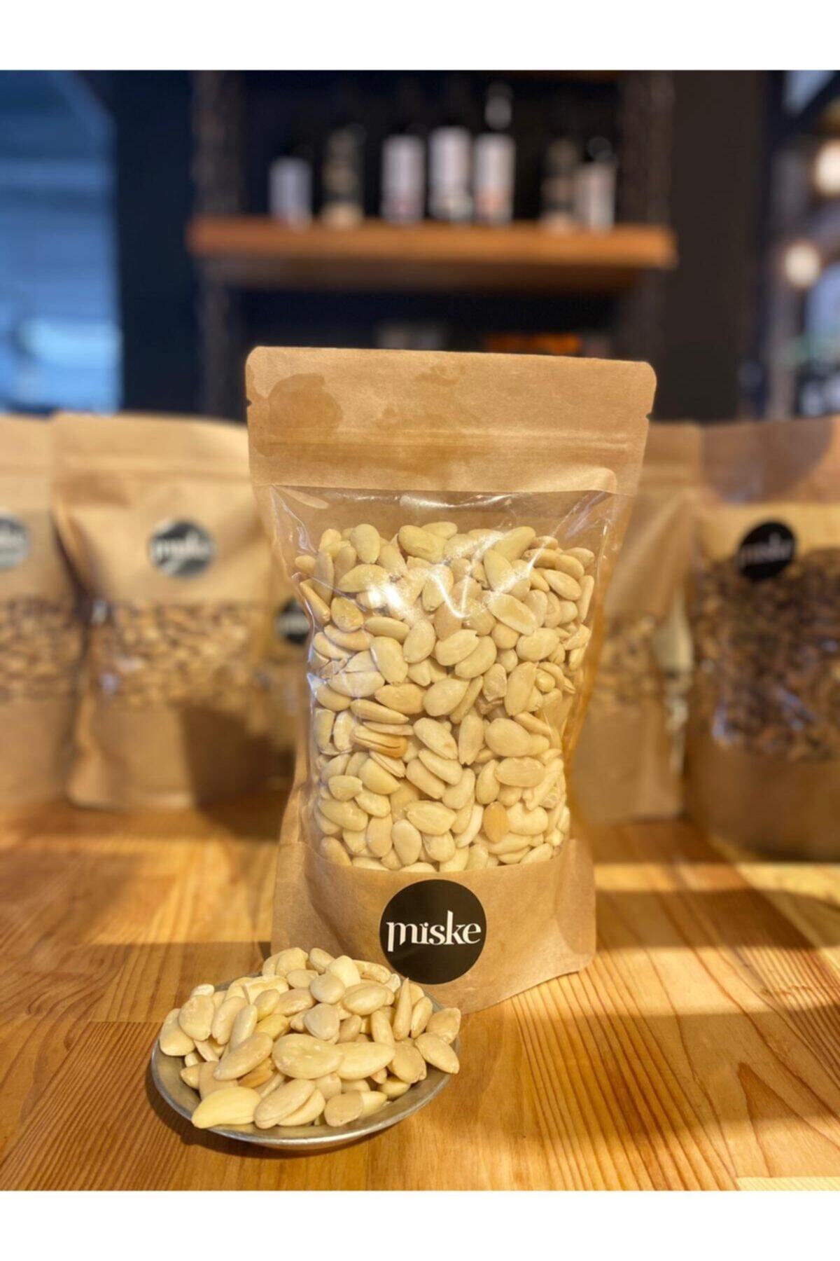 Miske Gurme Soyulmuş Çiğ Badem Içi 500 gr