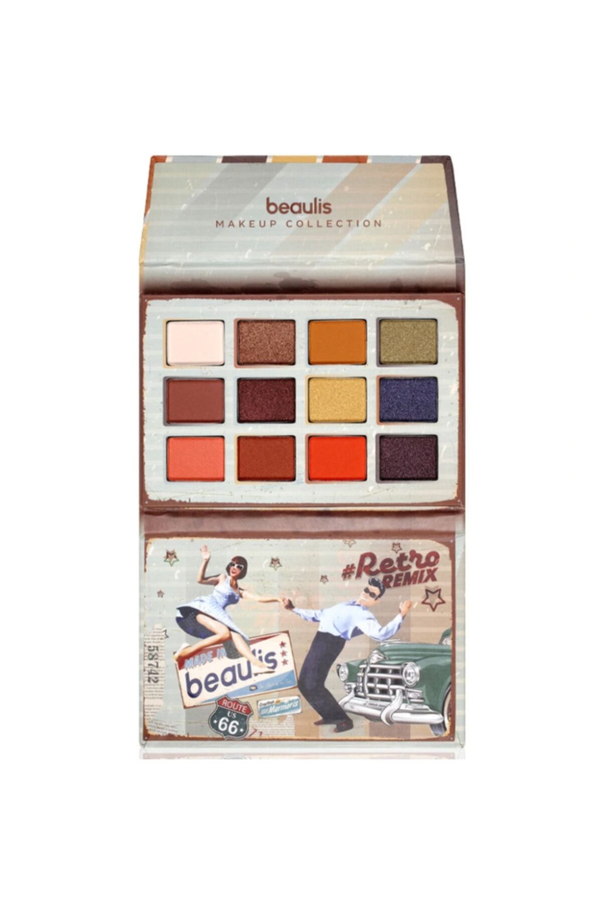 BEE BEAULİS Retro Remix Far Paleti 290 Retro Remix