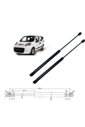 Fiat Fiorino Bagaj Amortisörü (SET) Sağ Ve Sol 1354844080 Image 0
