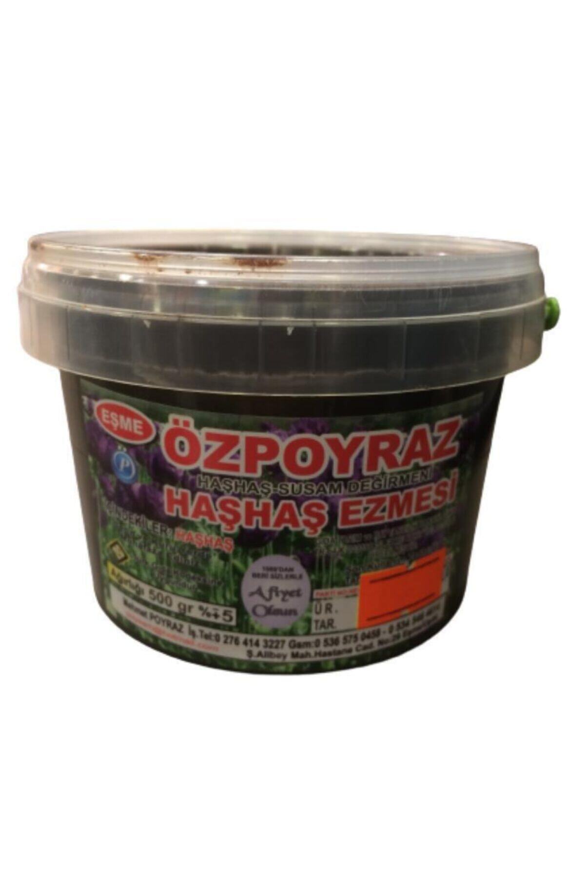 DUTKUM Özpoyraz Siyah Haşhaş Ezmesi (500 Gr)