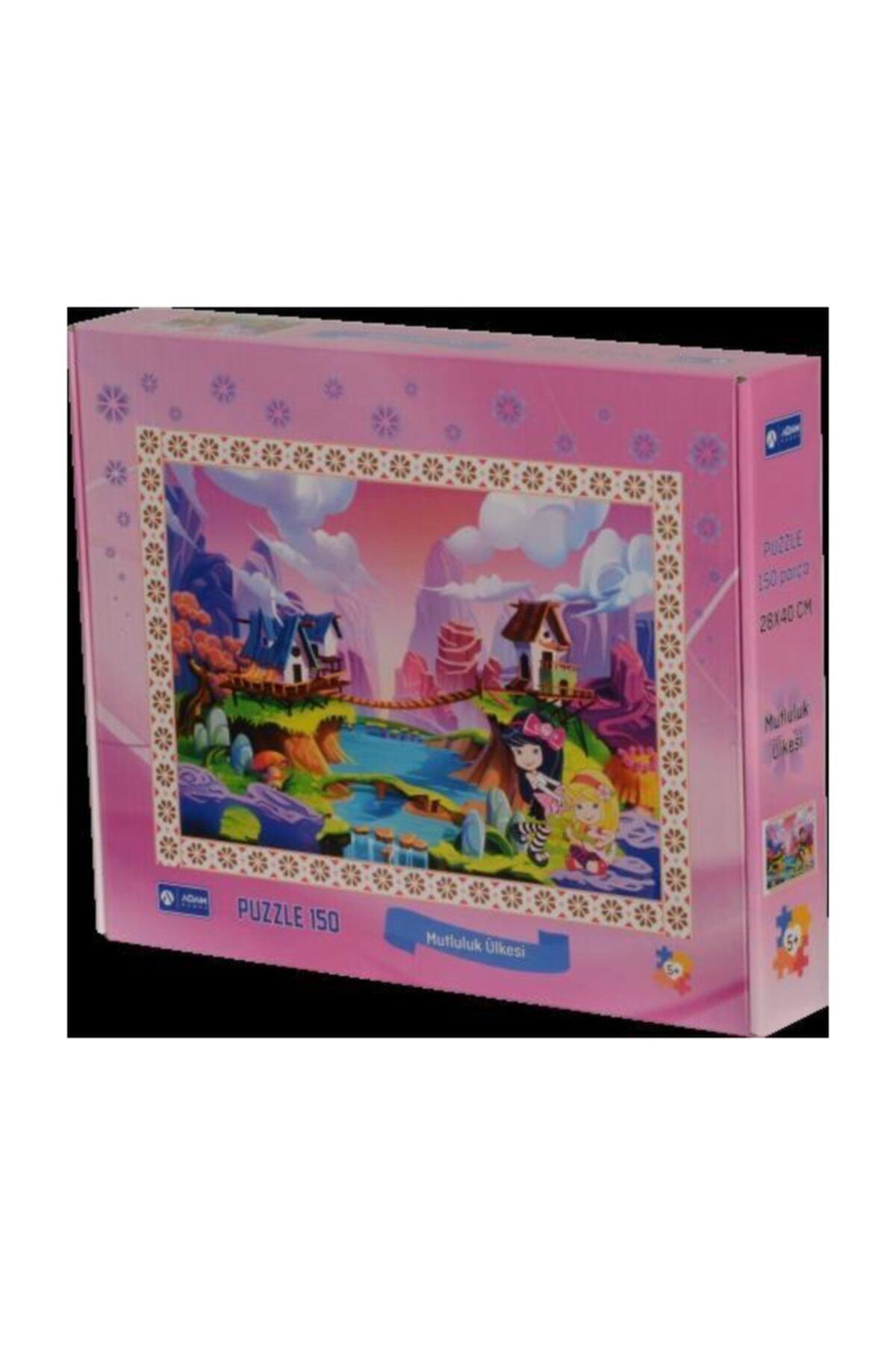 Adam Yayınları Puzzle 150 Parça Mutluluk Ülkesi Adam Games 28*40