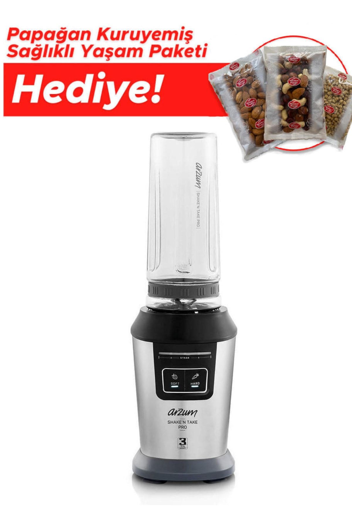 Arzum Ar1079 Shake'n Take Pro 800 W Kişisel Smoothie Blender