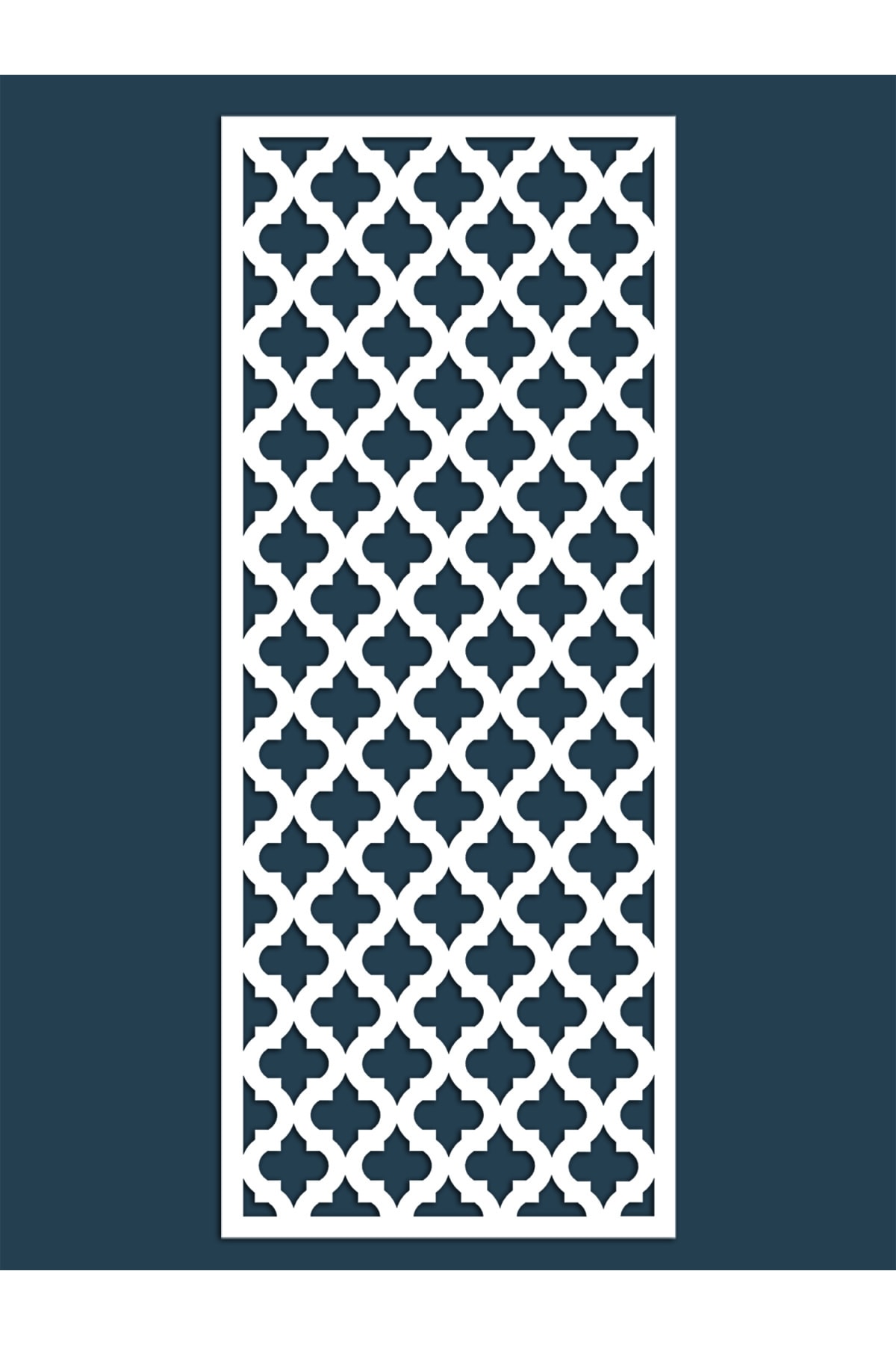 Liar Dekor Liar Ahşap Seperatör (Paravan) - KSP-32 - (10 mm) - (85 cm x 210 cm) - (Beyaz)