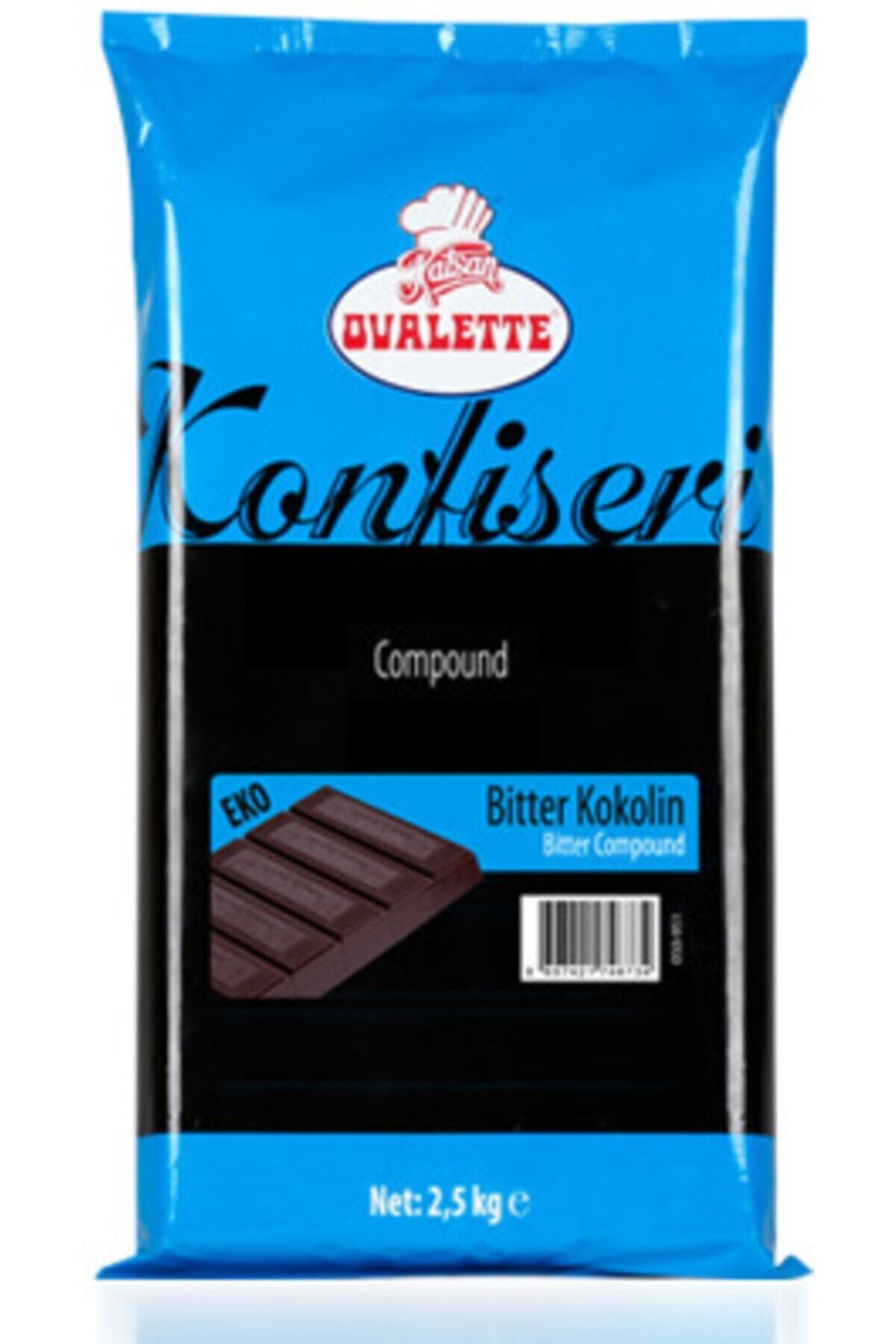 Katsan Ovalette Ovalette Bitter Eko Kuvertür