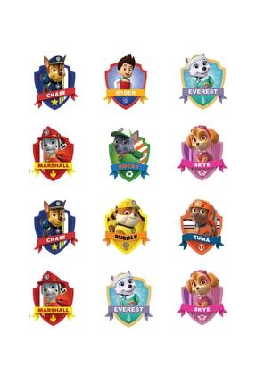Paw Patrol Resimli Yenilebilir Pasta Ve Kurabiye Baskı Kağıdı Image 0