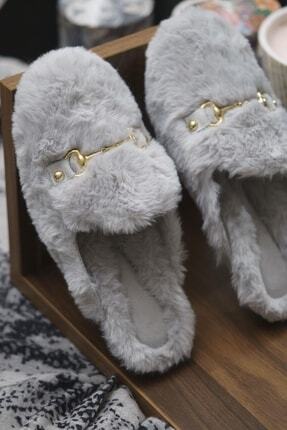 OCT Shoes Kadın Peluş Terlik Ts1054