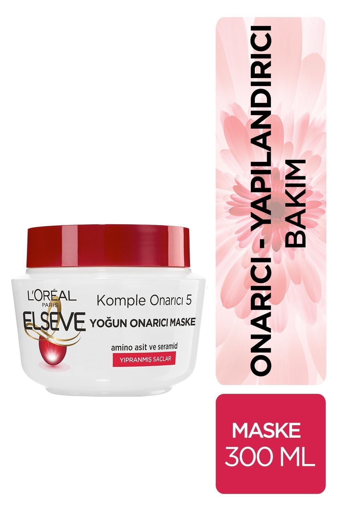ELSEVE Komple Onarıcı & Yapılandırıcı Saç Maskesi 300 Ml 3600522247371 1