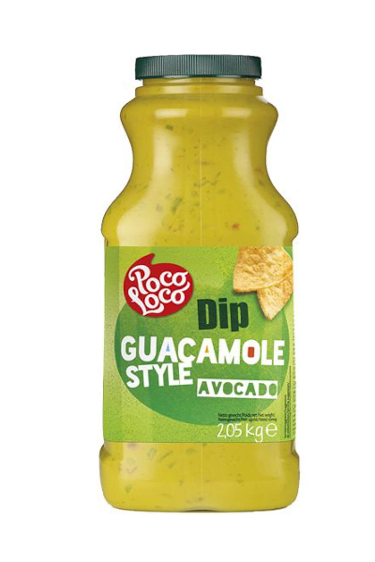 Poco Loco Guacamole (avakado) Dip Sos, 2,05 kg