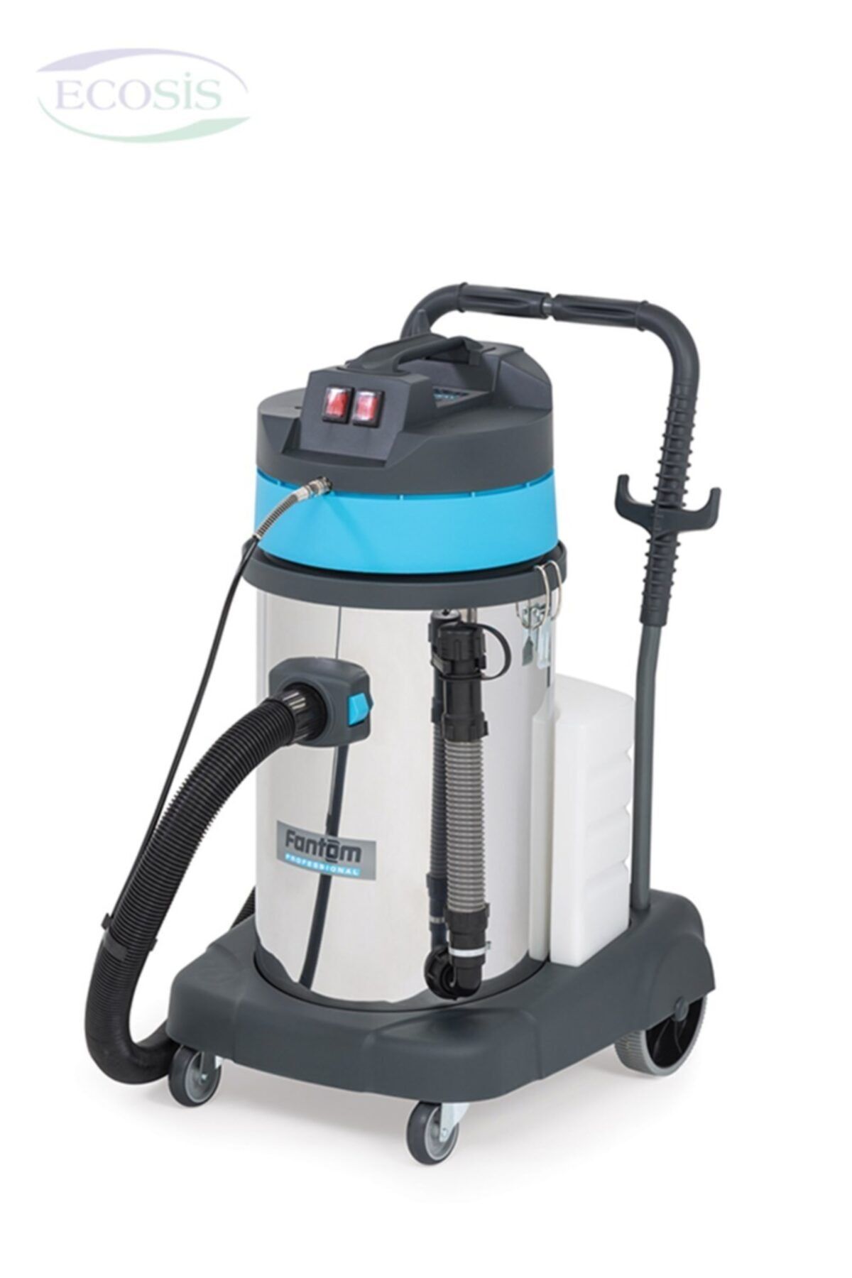 Fantom Promidi 400cm Halı Yıkama & Islak-kuru Çelik Gövdeli Profesyonel Elektrikli Süpürge