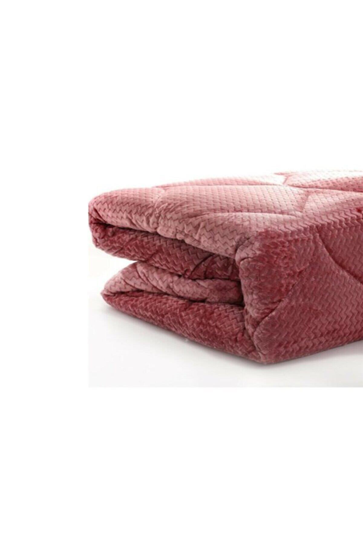 Merinos Fashion Micro Yorgan Erguvan Çift Kişilik