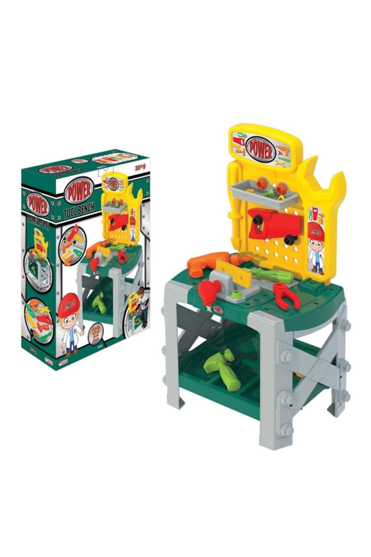 Dede Oyuncak 03033 Kutulu Büyük Boy Power Tamir Seti