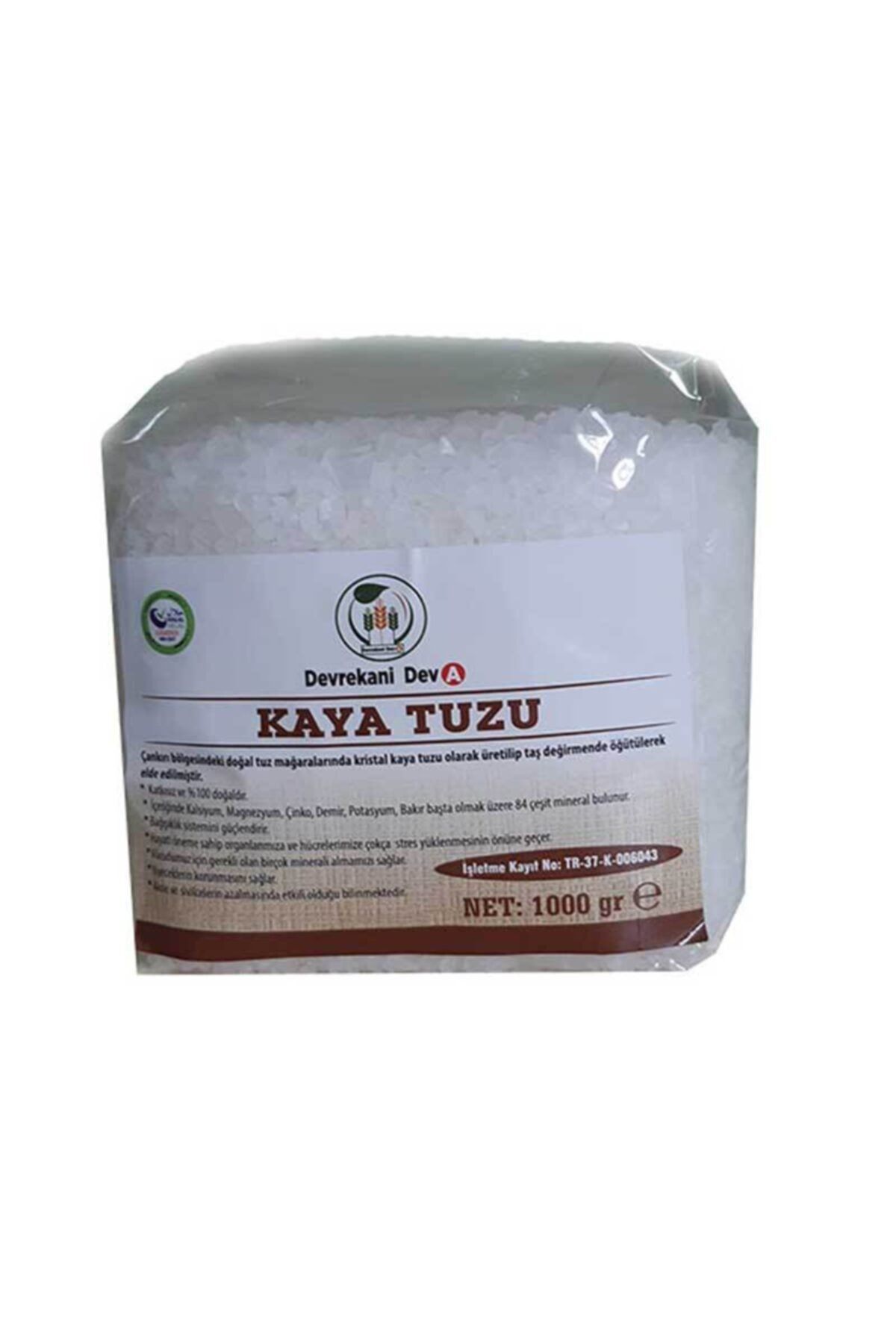 Devrekani DevA Kristal Tuz 1 Kg.