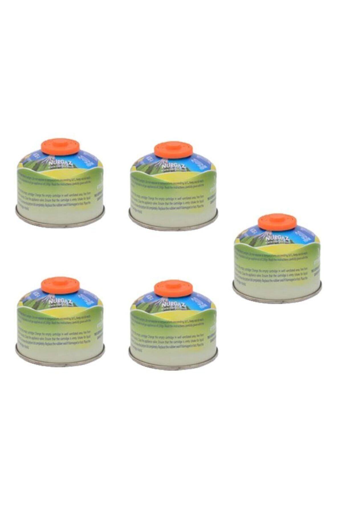 NURGAZ Kamp Ocağı Kartuşu 80 Gram 5'li Paket