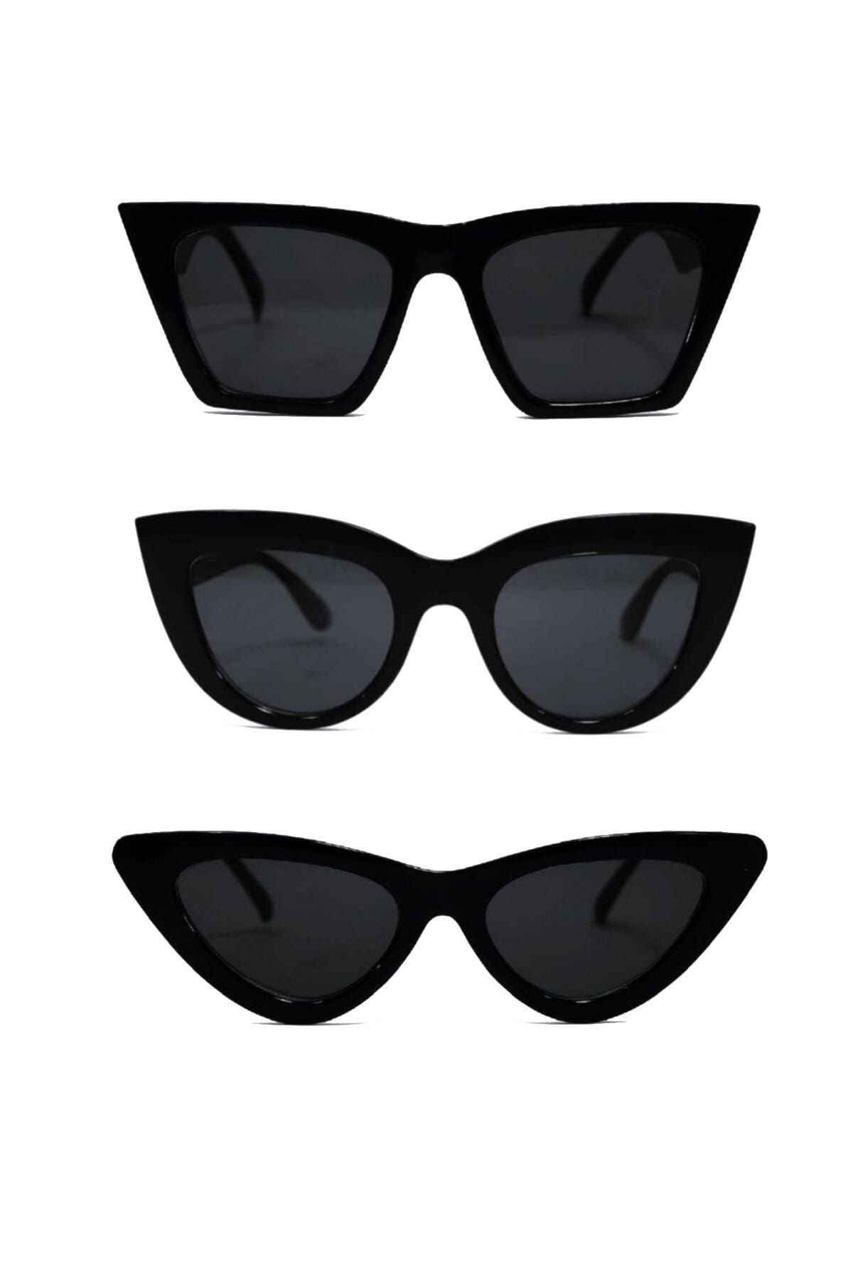modalucci gunes gozlugu kadin 3 lu cat eyes set yorumlari fiyati trendyol