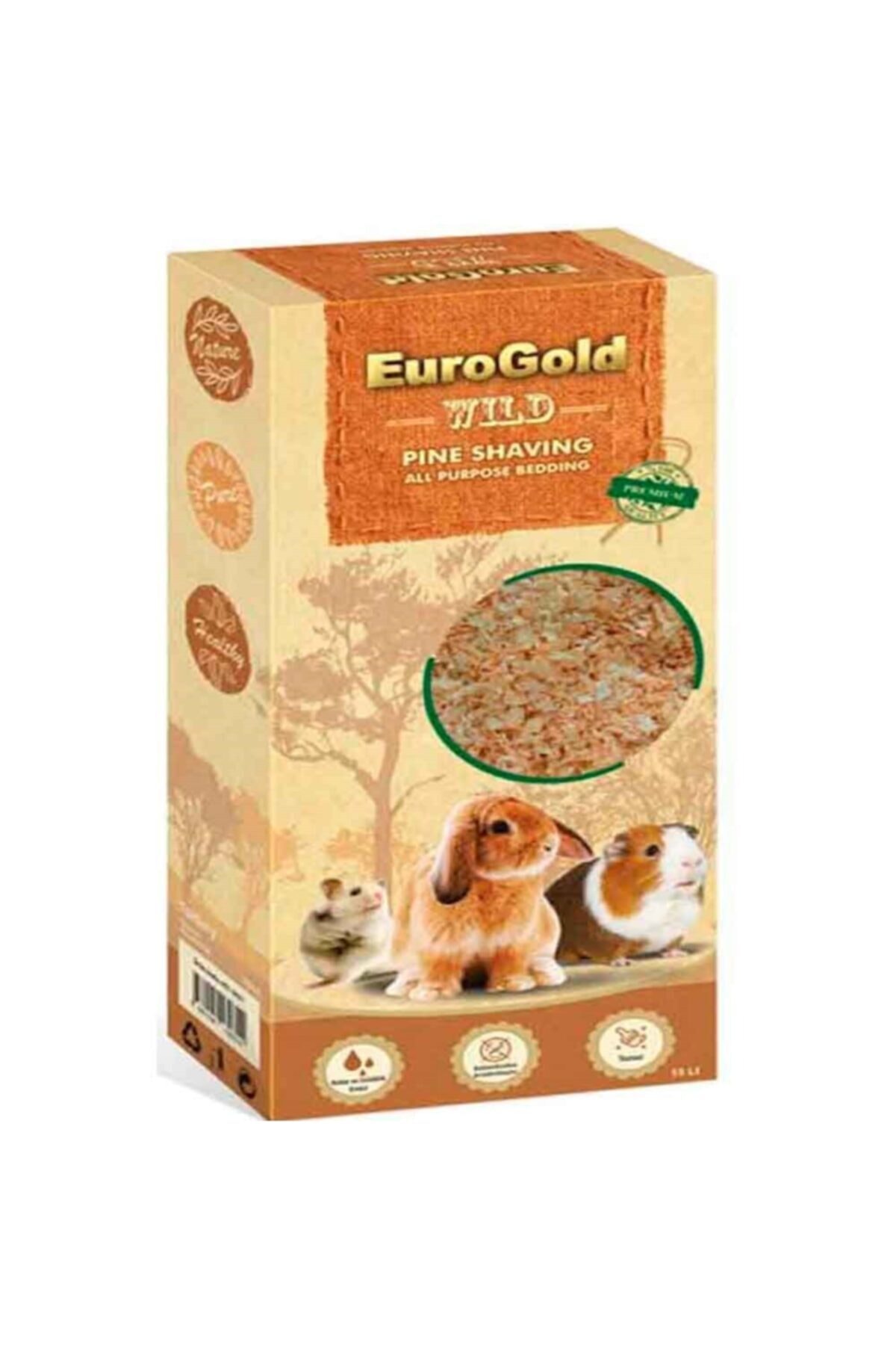 EuroGold Kemirgen Talaşı Hamster Tavşan Ginepig 15lt