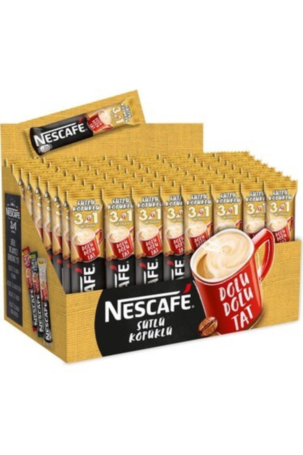 Nescafe Sütlü Köpüklü 72 Li (pkt)